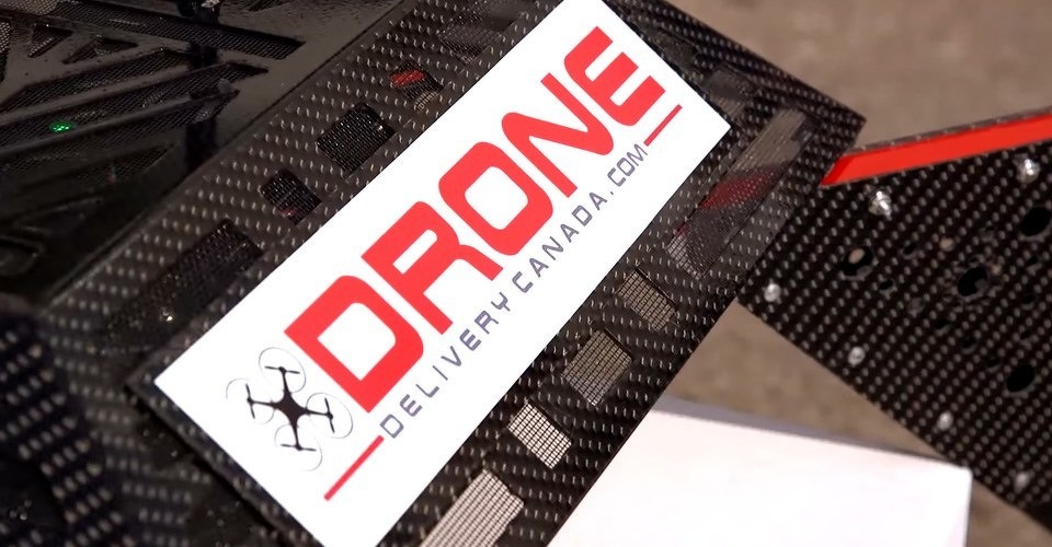 drone delivery canada quadcopter pakket bezorging sneller carbon 2015