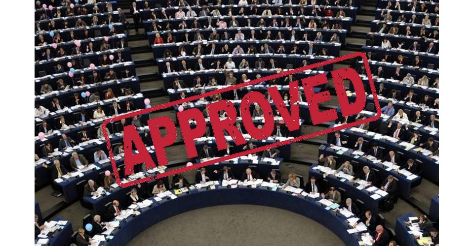 europees parlement goedkeuring kentekenplaat