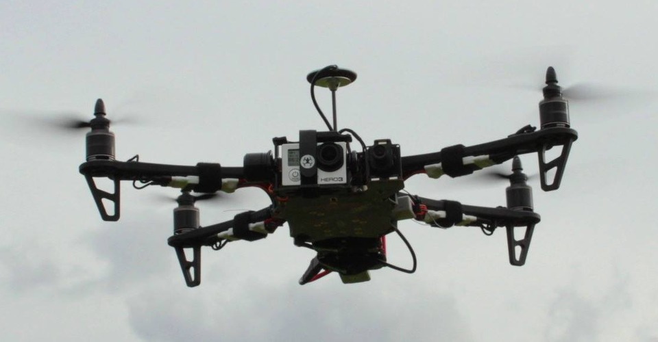 neergestorte drone culemborg