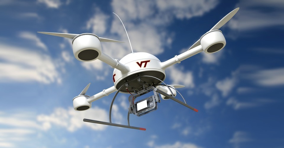 virginia tech university drones