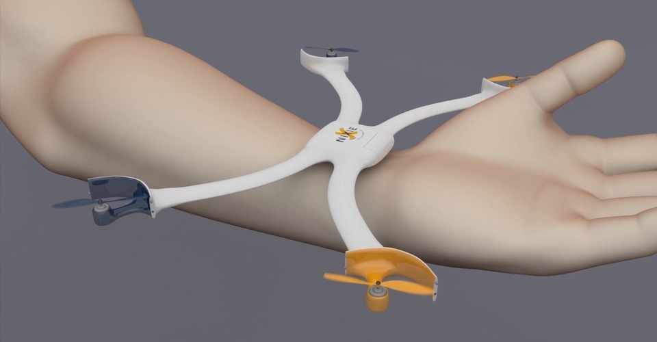 wearable drone nixie armband polsband