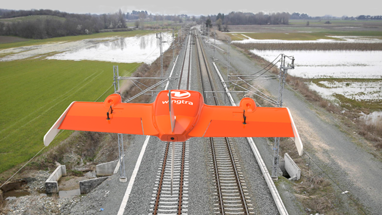 Wingtra combineert drone met vliegtuig