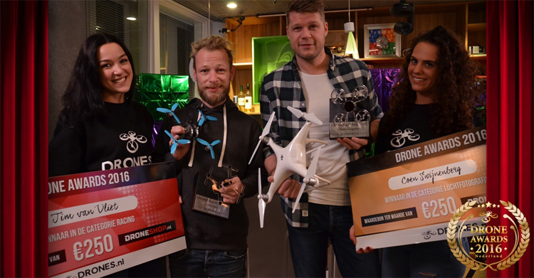 Coen Swijnenberg verrast met Drone Award