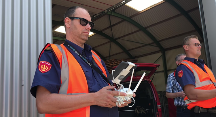 Brandweer mag drones landelijk inzetten