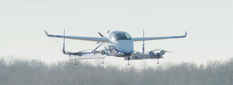 Boeing voltooid eerste testvlucht met drone-taxi