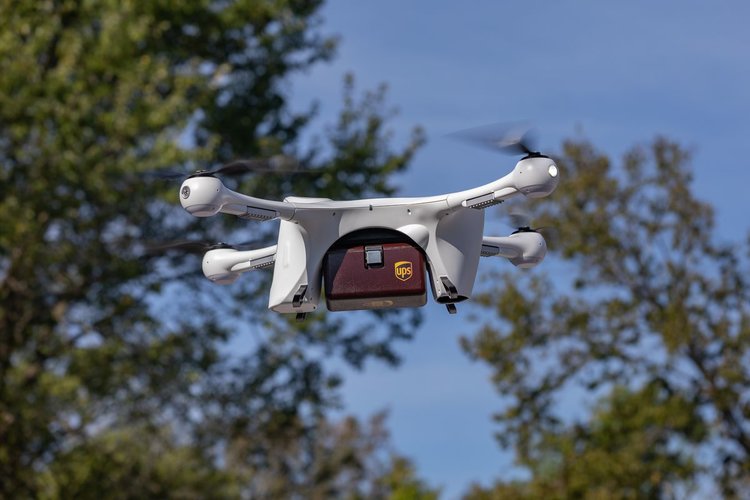 UPS krijgt toestemming om in complete VS met drones bezorgen