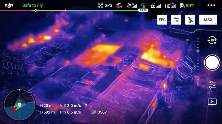 Drones helpen bij blussen bosbranden in Tsjernobyl
