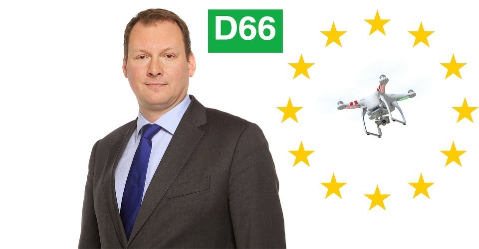 d66 matthijs van miltenburg europa drones europarlementarier 2015