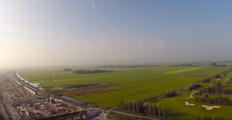 Impressie aanleg A4 Delft - Schiedam