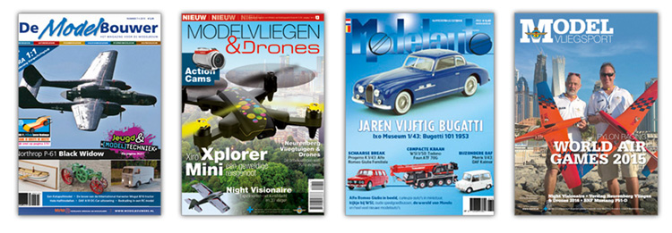 Win 1 van de 5 jaarabonnementen op Modelvliegen & Drones Magazine