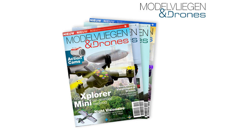 Win 1 van de 5 jaarabonnementen op Modelvliegen & Drones Magazine