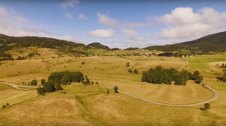 Camurac in de Pyreneeën gefilmd met DJI Inspire 1